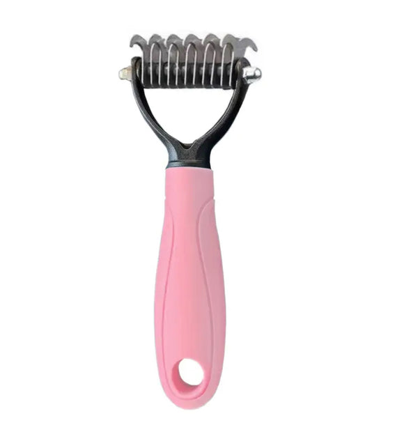 Dual-Sided Pet Grooming Comb for Dogs & Cats